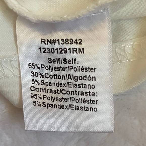 ON 12th Chic White Lace Women's Blouse - Picture 9 of 9